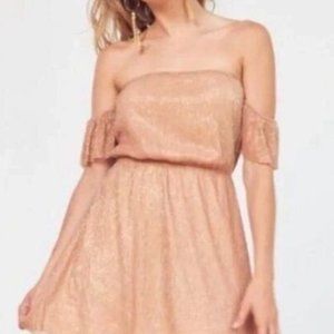Kimchi Blue Rose Gold dress